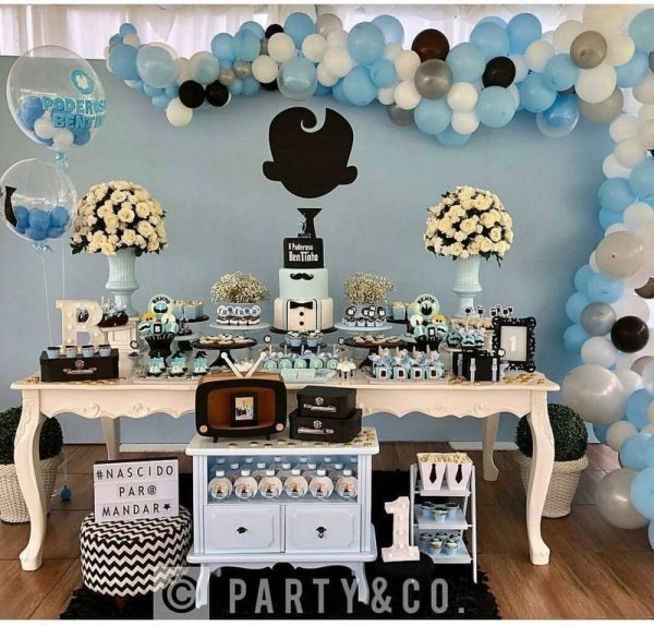 پک کامل تم تولد بچه رئیس