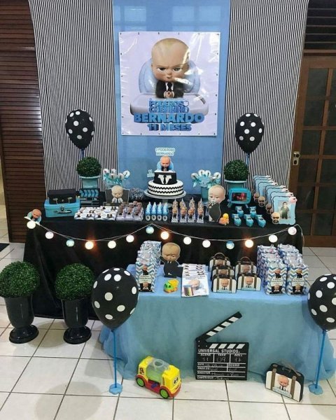 پک کامل تم تولد بچه رئیس