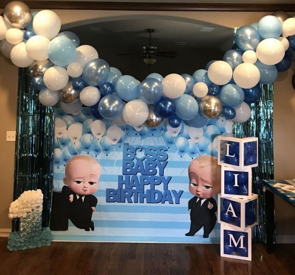 پک کامل تم تولد بچه رئیس