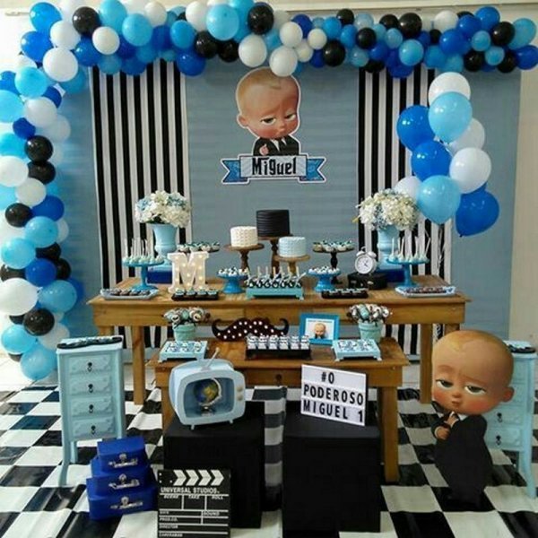 پک کامل تم تولد بچه رئیس