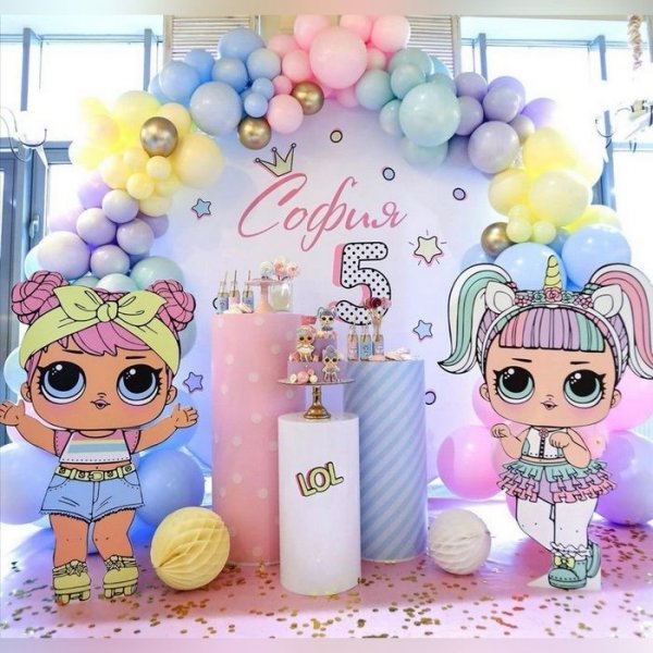  ایده تم تولد دخترانه lol