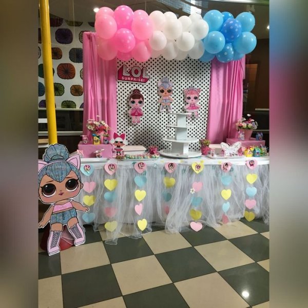  ایده تم تولد دخترانه lol