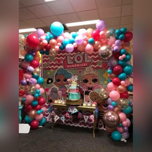  ایده تم تولد دخترانه lol