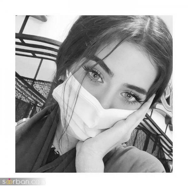  عکس پروفایل دخترونه بدون متن سیاه سفید