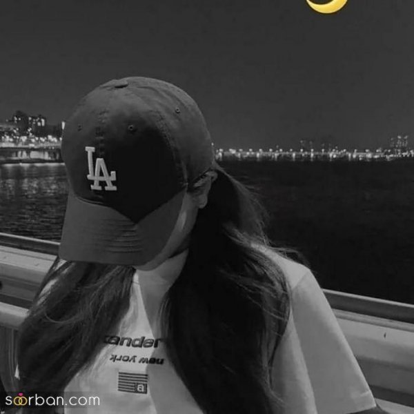  عکس پروفایل دخترونه بدون متن سیاه سفید