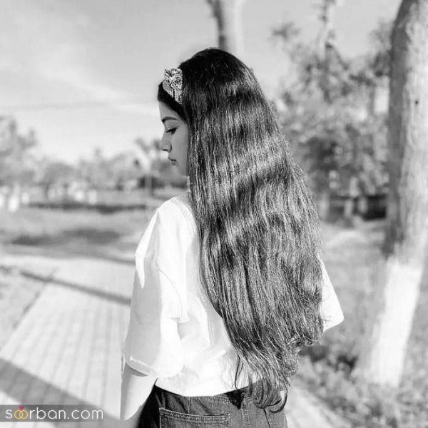  عکس پروفایل دخترونه بدون متن سیاه سفید