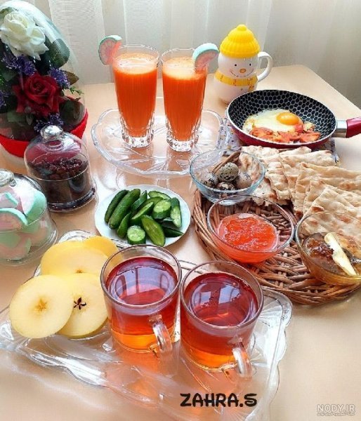  عکس استوری صبحانه خوردن در طبیعت خفن