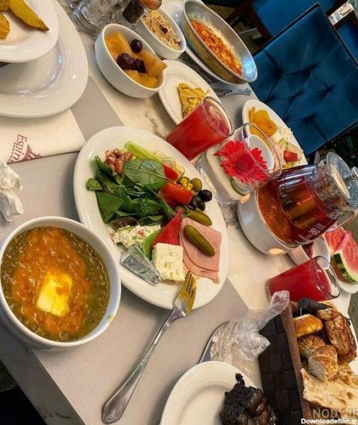  عکس صبحانه ساده برای استوری