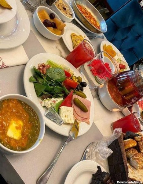  عکس صبحانه ساده برای استوری