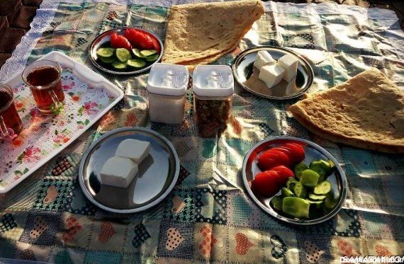  عکس صبحانه ساده برای استوری