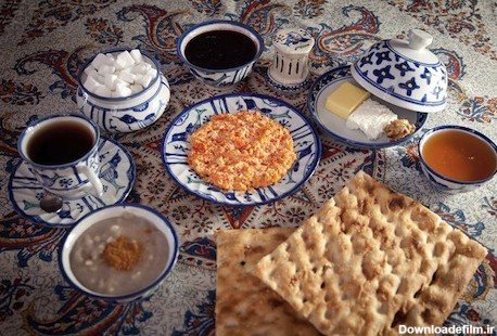  عکس صبحانه ساده برای استوری