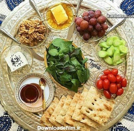  عکس صبحانه ساده برای استوری