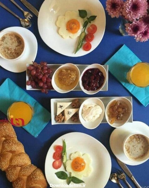  عکس صبحانه ساده برای استوری