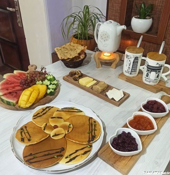  عکس صبحانه ساده برای استوری