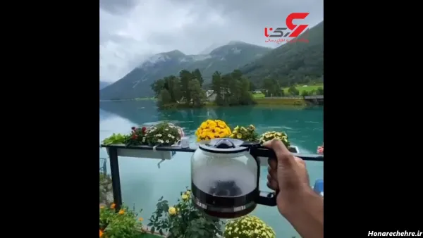 استوری صبحانه در طبیعت