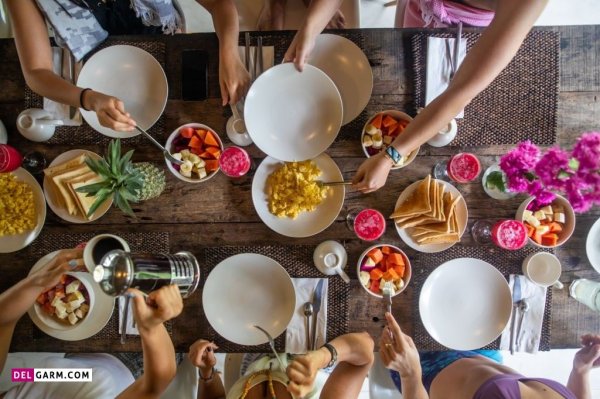  عکس صبحانه برای استوری