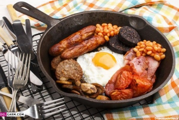 عکس صبحانه ساده برای استوری