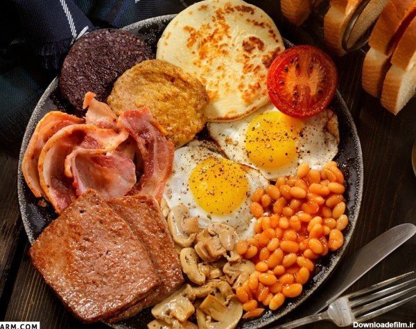 عکس صبحانه ساده برای استوری