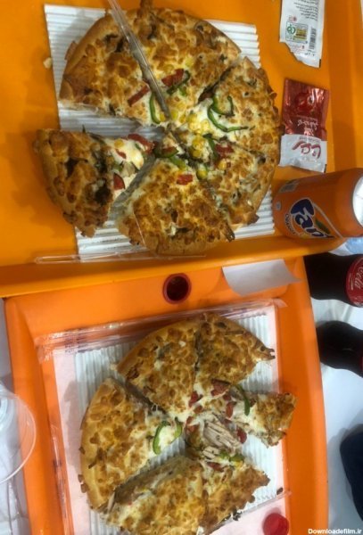  عکس فیک پیتزا برای استوری