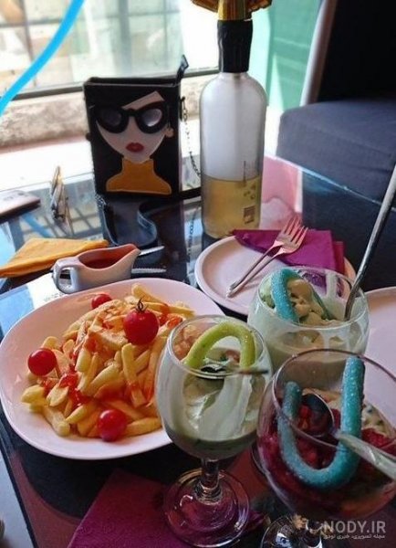  عکس فیک رستوران برای استوری