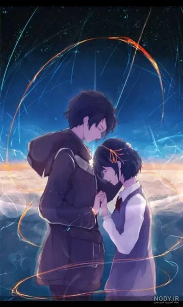  عکس پروفایل ست عاشقانه دختر و پسر انیمه