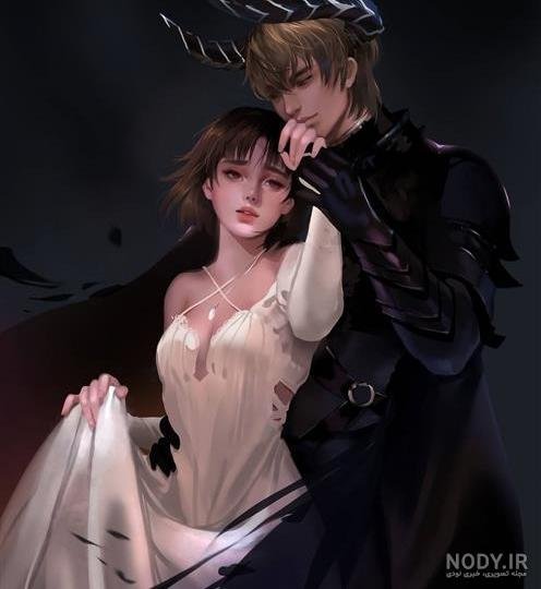  عکس پروفایل ست عاشقانه دختر و پسر انیمه