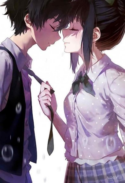  عکس پروفایل ست عاشقانه دختر و پسر انیمه