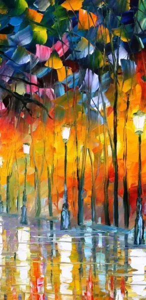  عکس نقاشی رنگ روغن برای استوری