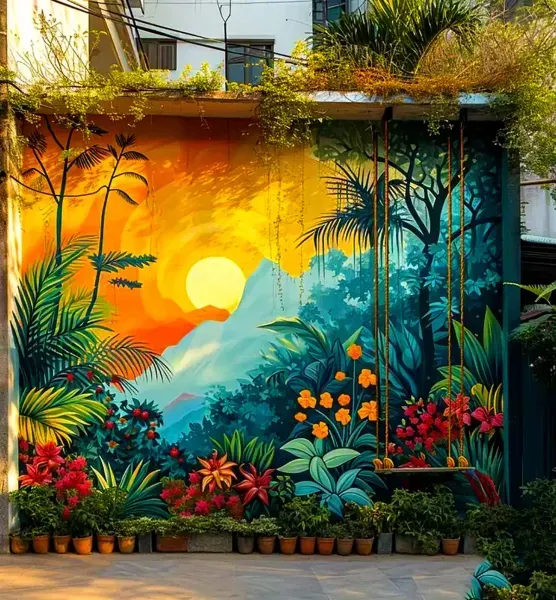  عکس نقاشی دیواری خیابانی