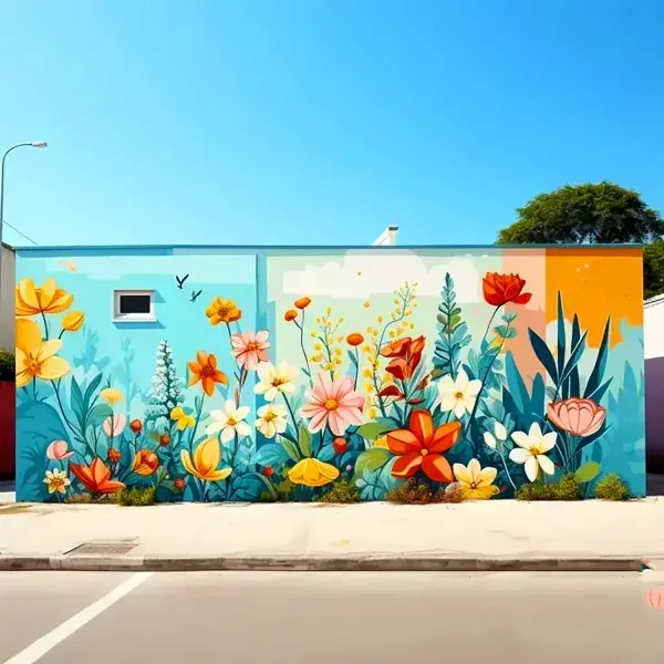  عکس نقاشی دیواری خیابانی