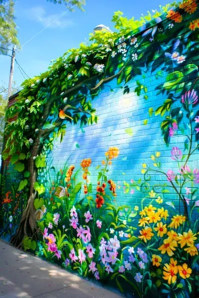  عکس نقاشی دیواری خیابانی