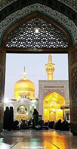  پس زمینه موبایل حرم امام رضا