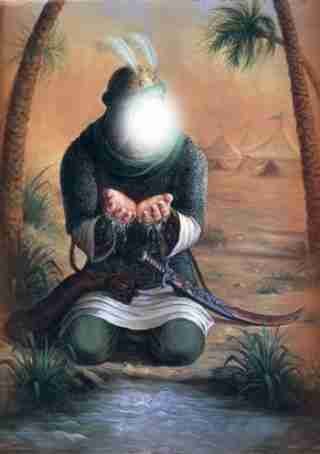 عکس نوشته کربلا و امام حسین