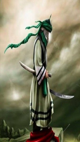 عکس نوشته کربلا و امام حسین