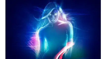  پس زمینه نئونی متحرک