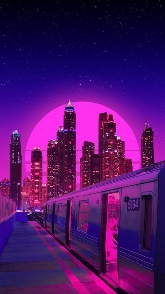  تصویر زمینه نئون دخترانه