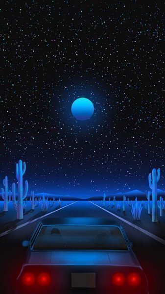  تصویر زمینه نئون دخترانه