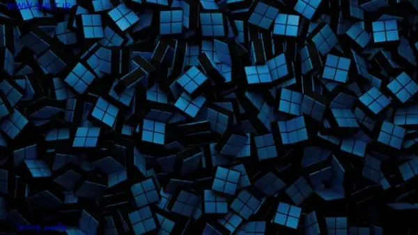  والپیپر ویندوز 11 مشکی