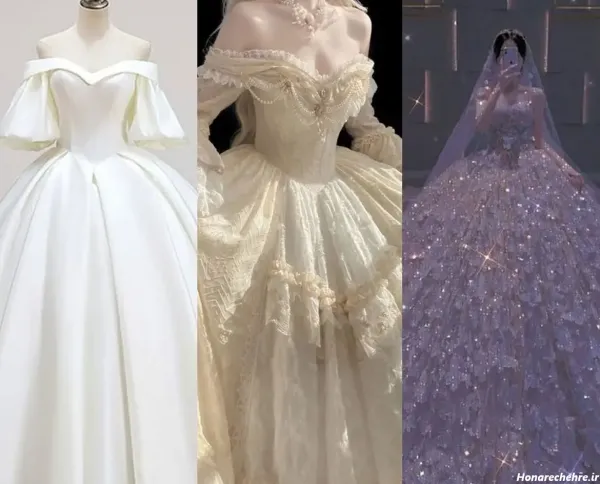  عکس زیباترین لباس عروس دنیا