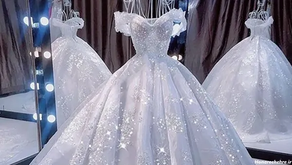  عکس زیباترین لباس عروس دنیا