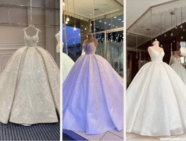 عکس زیباترین لباس عروس دنیا