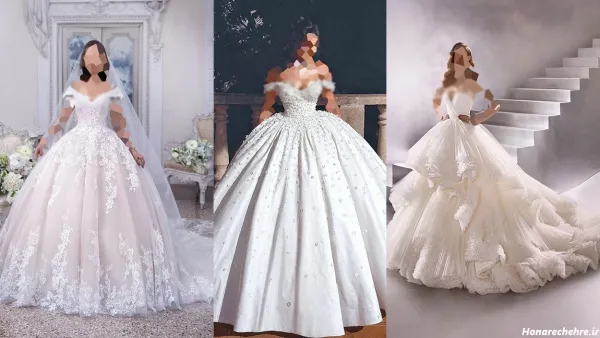  عکس زیباترین لباس عروس دنیا