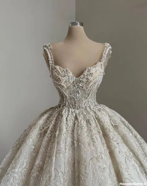  عکس زیباترین لباس عروس دنیا