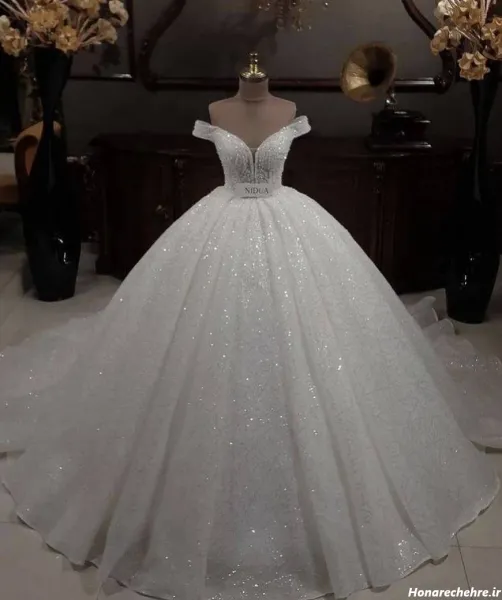  عکس زیباترین لباس عروس دنیا