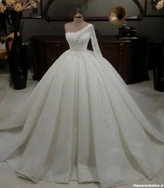  عکس زیباترین لباس عروس دنیا