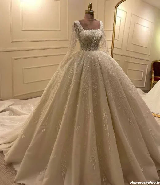  عکس زیباترین لباس عروس دنیا
