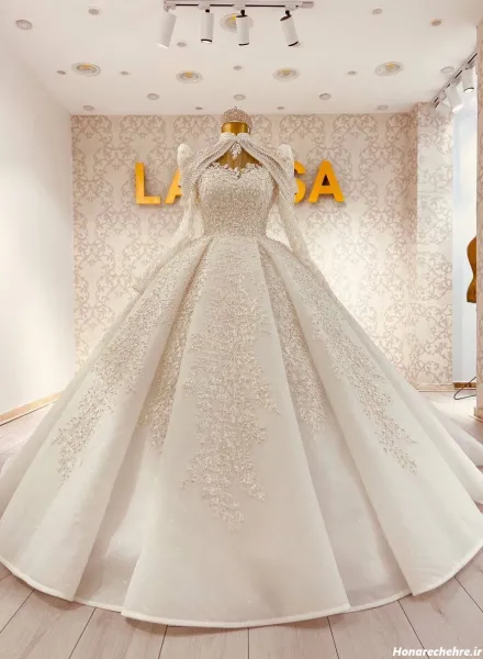  عکس زیباترین لباس عروس دنیا