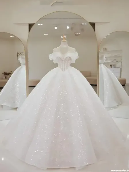  عکس زیباترین لباس عروس دنیا