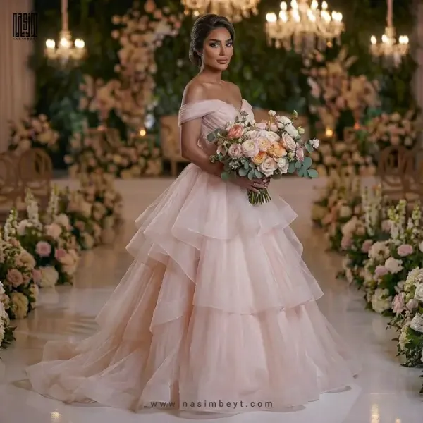  عکس مدل لباس عروس پرنسسی جدید 2026