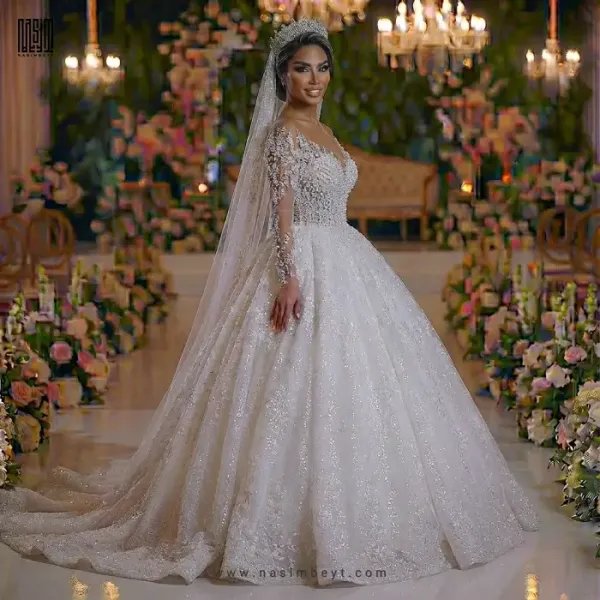  لباس عروس اروپایی اینستاگرام